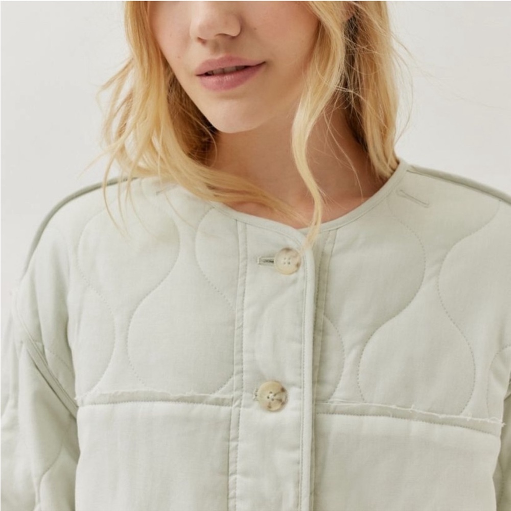 UO Rene Quilted Liner Jacket - Picture 3 of 6